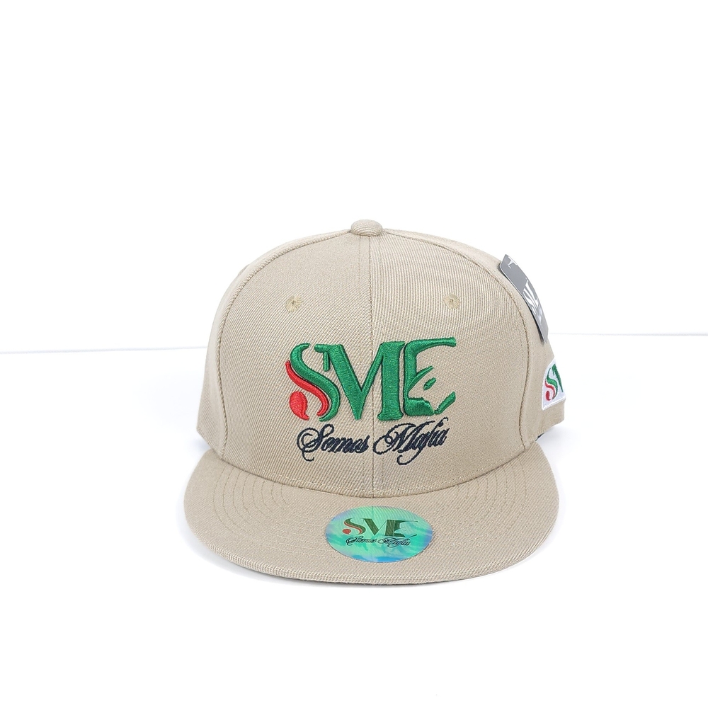ME Makeover Essentials Beige Snapback Hat